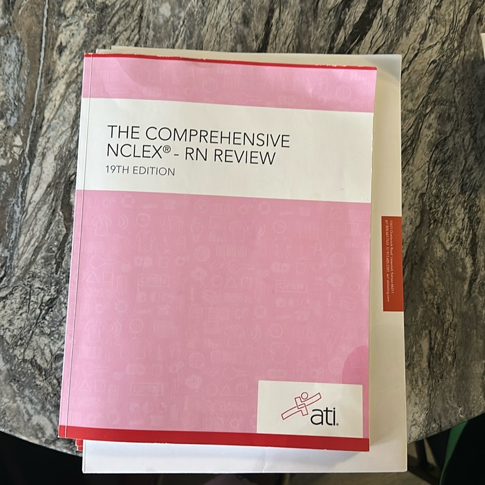 Box of ATI Review books